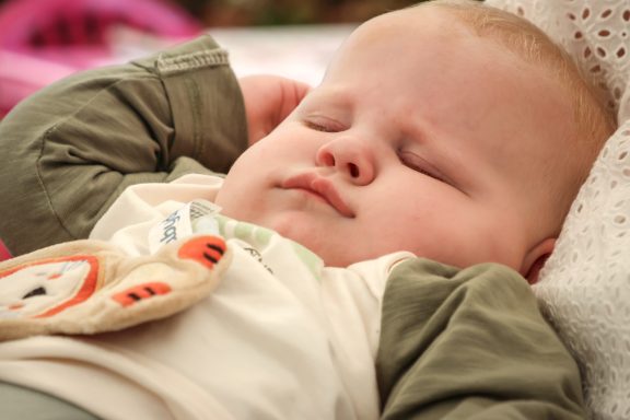 schlafendes Baby